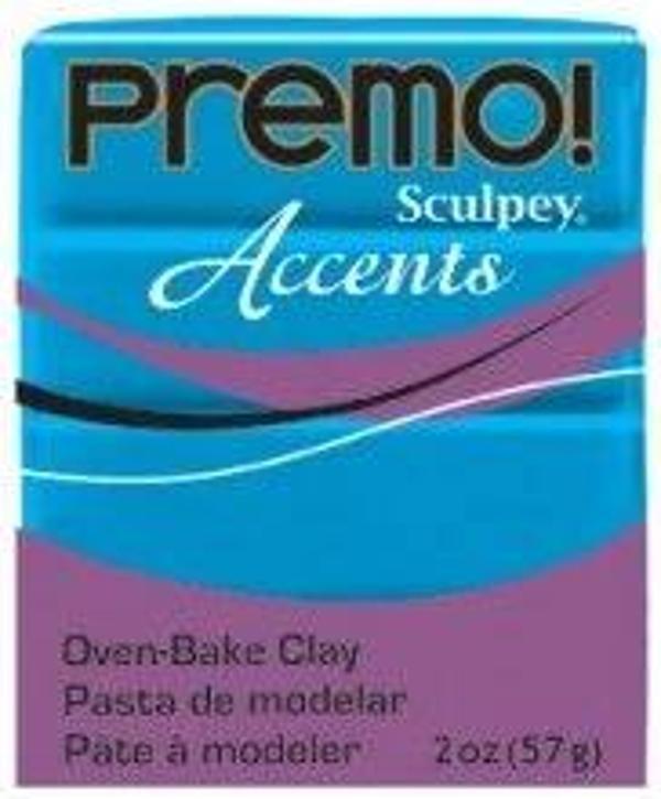 Supertrend Premo Accents Ekstra Efektli Polimer Kil 5040 Blue Translucent - Image 1
