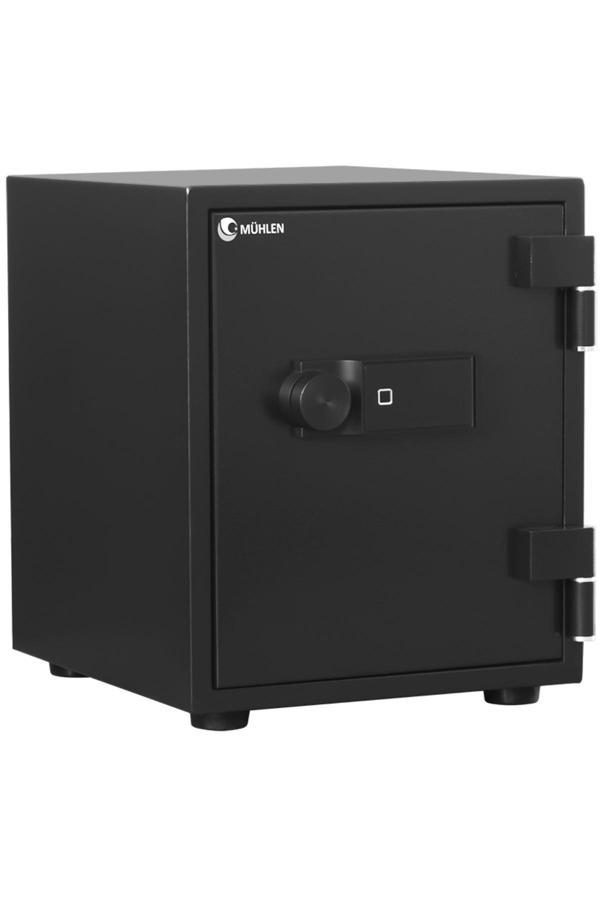 Mühlen Mp 53B Yangına Karşı Dayanıklı Parmak İzli Ve Şifreli Zırhlı Çelik Para Kasa Siyah Renk - Image 1