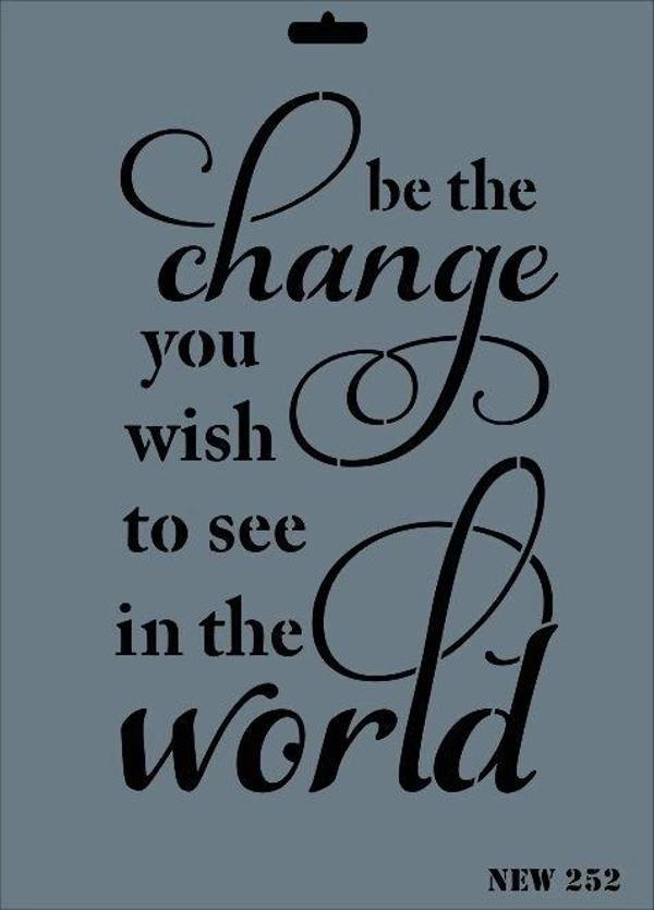 Supertrend Stencil Boyama Şablonu 25x35 cm. NEW-252 - Image 1