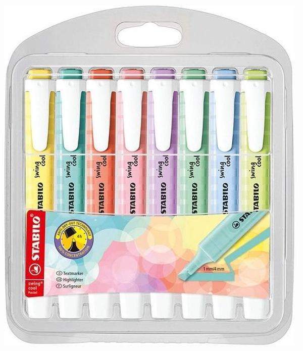 Supertrend Swing Cool Pastel İşaretleme Kalemi Seti 8 Renk - Image 1
