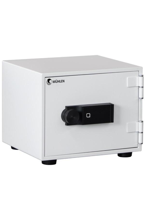 Mühlen Mp 36W Yangına Karşı Dayanıklı Parmak İzli Ve Şifreli Zırhlı Çelik Para Kasası Beyaz Renk - Image 1