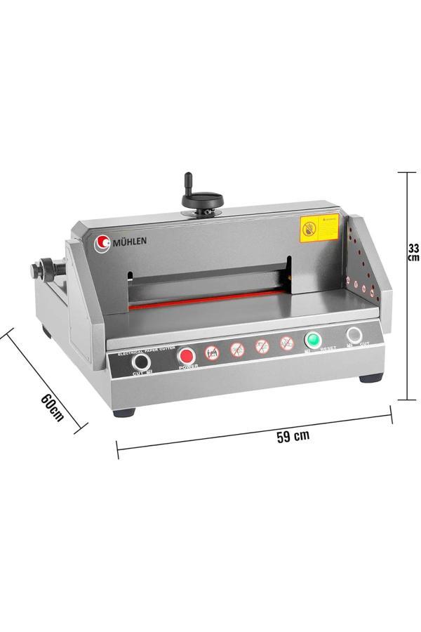 Mühlen Procut K330M A3 Yarı Otomatik Elektrikli Giyotin Kesim Bıçağı 33 Cm - Image 1