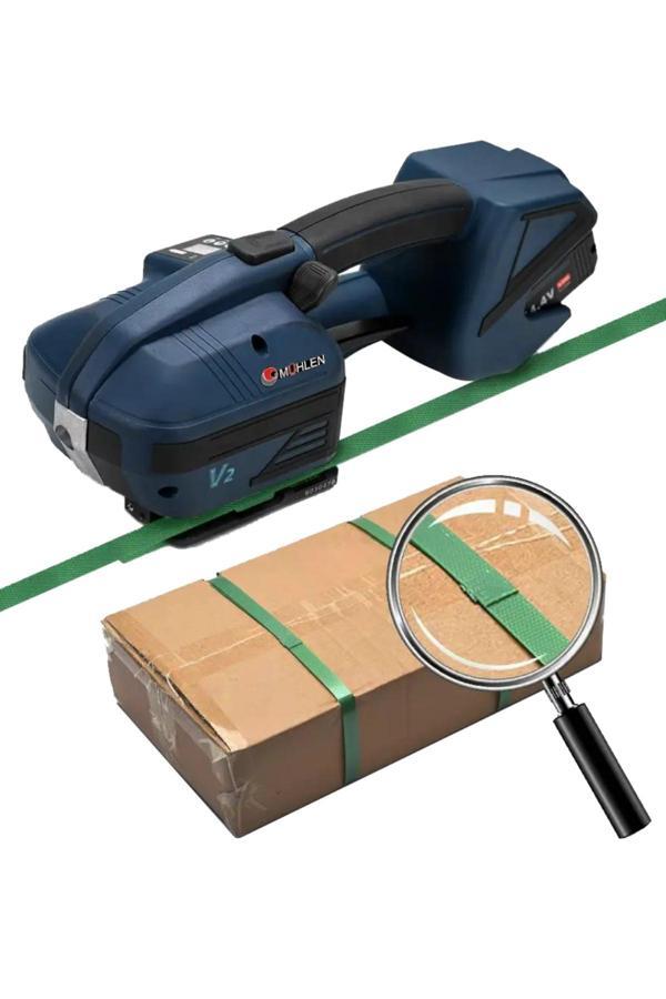 Mühlen Spider S800 Bataryalı Paket Çemberleme Bağlama Makinesi - Image 1