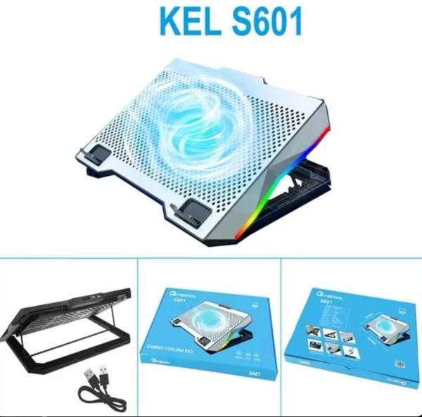 ZR924 S601 Tek Fanlı Rgb Metalik Laptop Soğutucu - Image 1