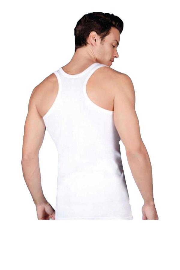 Gümüş İç Giyim Erkek Pamuklu Sporcu Rambo Atlet 6lı Paket - Image 1