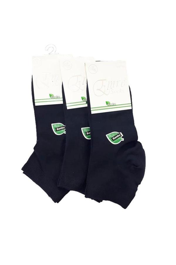 Emre Erkek Bambu Kısa Patik Çorap 12 Li Paket - Image 1