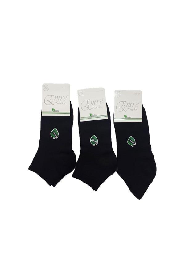 Emre Erkek Bambu Kısa Patik Çorap 12 Li Paket - Image 1