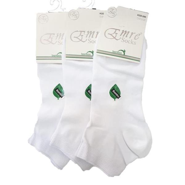 Emre Erkek Bambu Kısa Patik Çorap 6 Lı Paket - Image 1