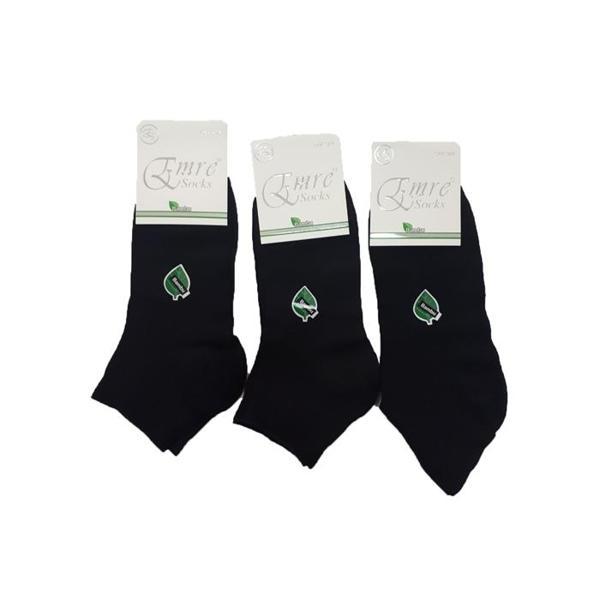 Emre Erkek Bambu Kısa Patik Çorap 6 Lı Paket - Image 1