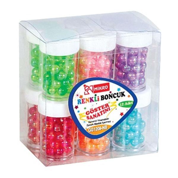 Renkli Boncuk Tuzlukta - 5 adet - Image 1