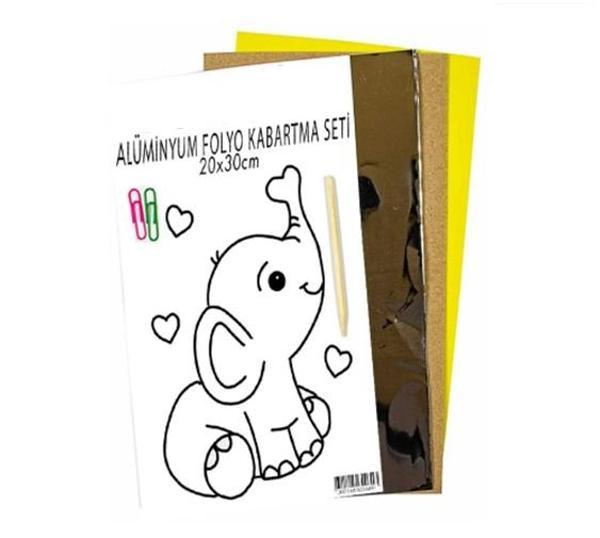 Anadolu Alüminyum Folya Kabartma Seti A4 - Image 1