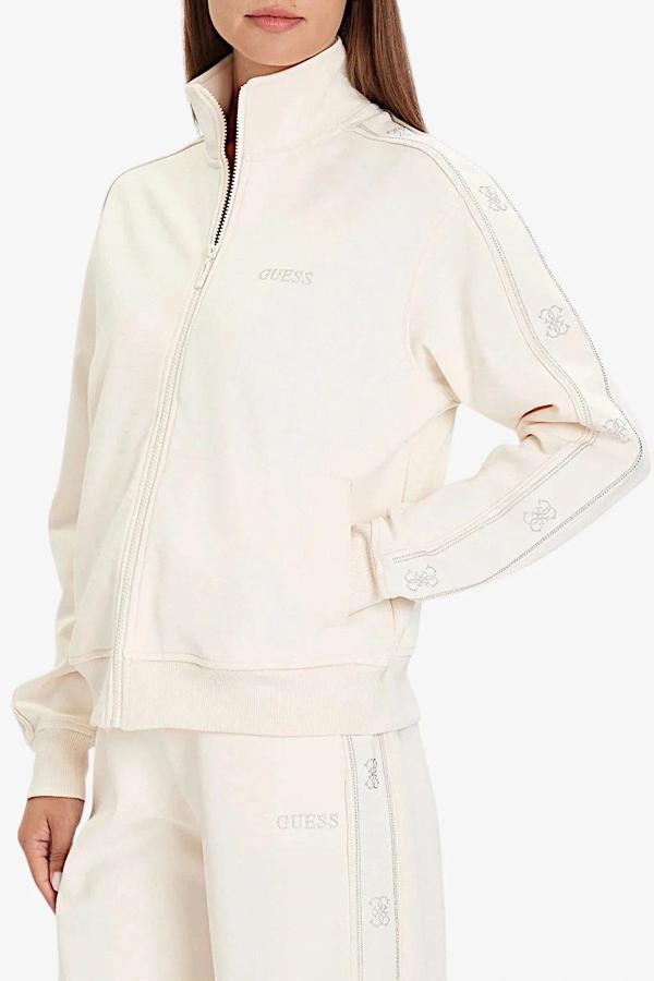 Guess Octavia Kadın Beyaz Aktif Sweatshirt V5BQ15KCX22-G1H6 - Image 1