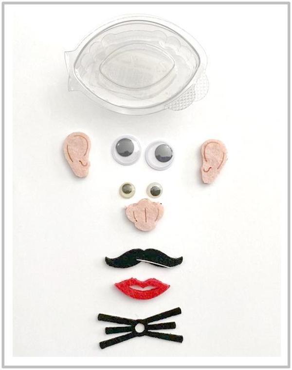 Kiddy World Keçe Yüz Göz Seti - 6 kutu - Image 1