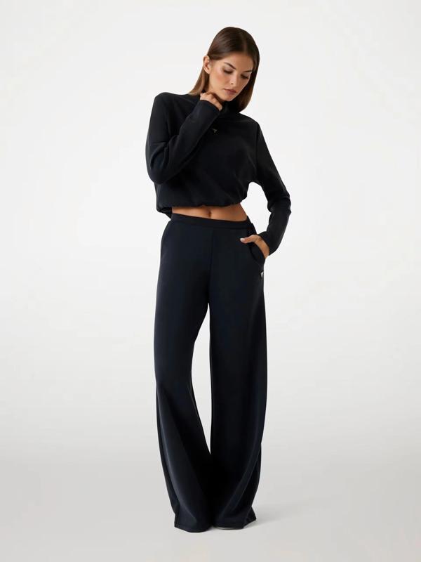 Guess Olympe Kadın Mor Aktif Modal Karışımlı Scuba Sweatshirt V4YQ05KCAY2-G4P2 - Image 1