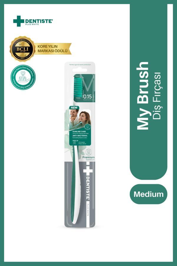 Dentiste My Brush Toothbrush - M15 Koyu Yeşil - Image 1