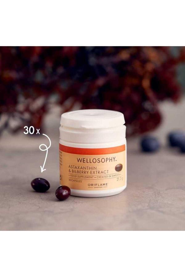 Oriflame Wellosophy Astaksantin Ve Yaban Mersini İçeren Takviye Edici Gıda - Image 1