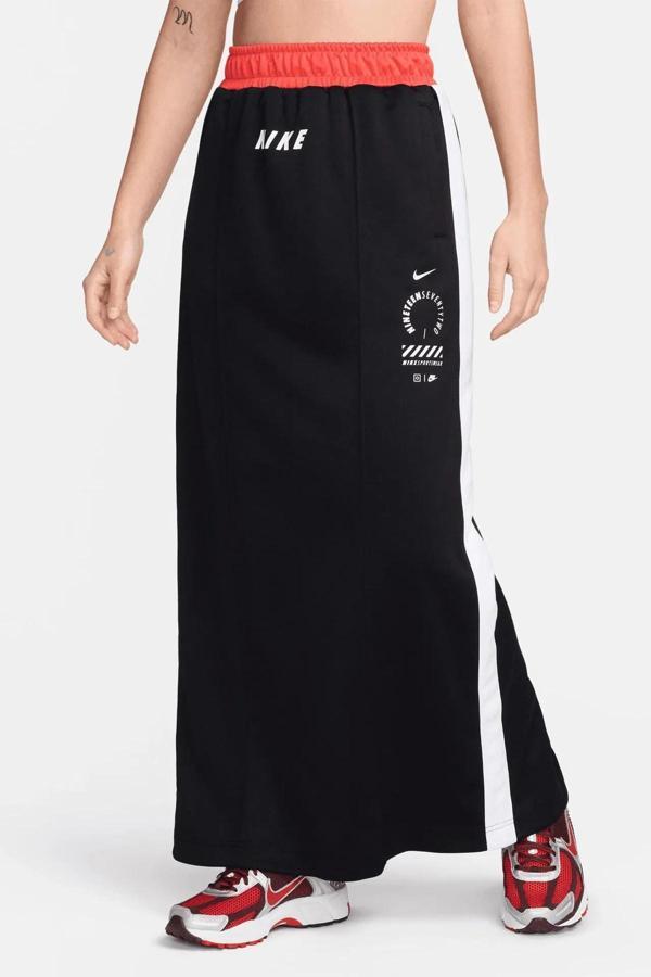 Nike Sportswear Maxi Skirt Kadın Uzun Spor Etek Siyah - Image 1