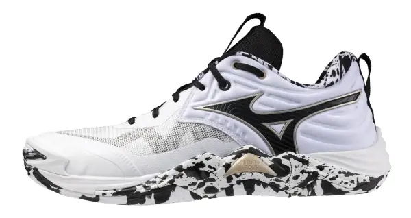 Wave Momentum Elite Unisex Voleybol Ayakkabısı Beyaz / Desenli - Image 1