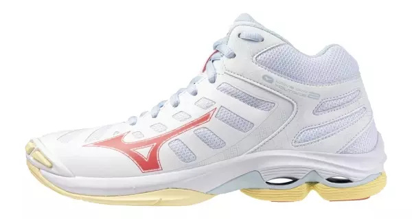 Wave Voltage 2 MID Kadın Voleybol Ayakkabısı Beyaz - Image 1