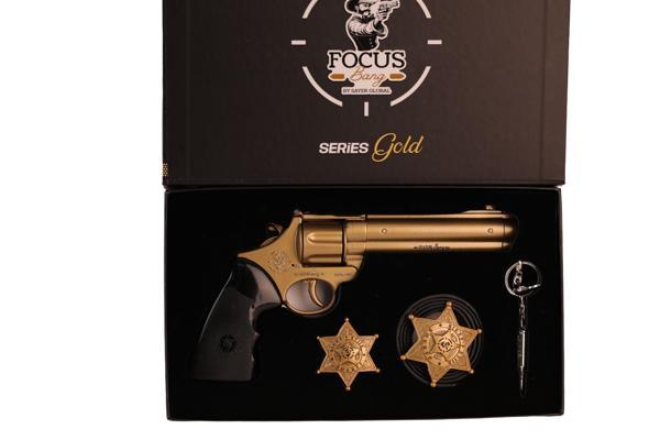 9014 FOCUS BANG OYUNCAK TABANCA SERIES GOLD - Image 1