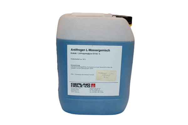 Gerling Holz & Co Antifrogen L-Wassergemisch Soğutma Sıvısı | 10 Litre | %25 Propilen Glikol Bazlı Koruyucu Karışım - Image 1