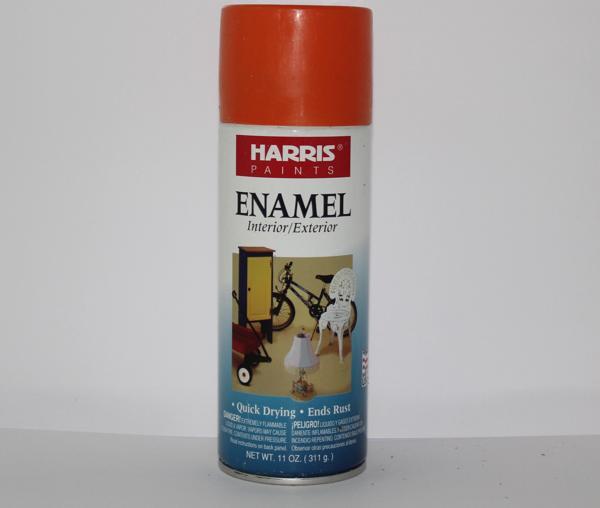 Harris Paints Enamel Sprey Boya – Kırmızı, 311g (11 oz) – İç/Dış Mekan - Image 1