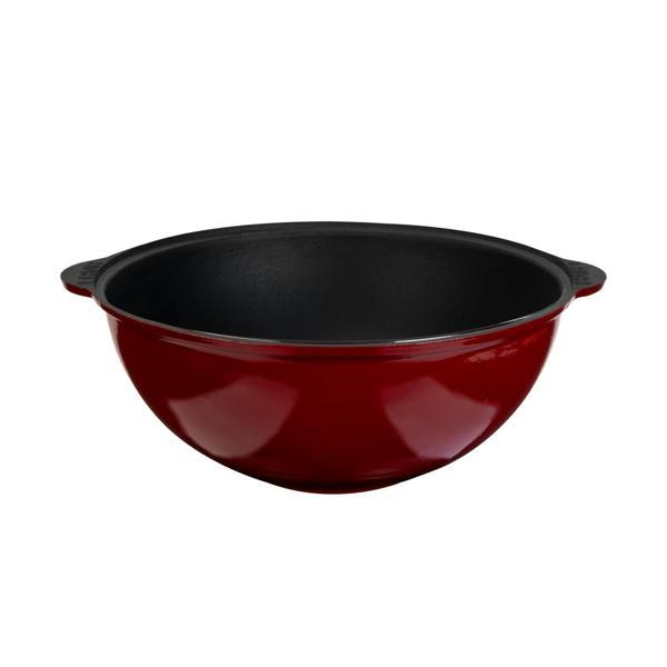 Yuvarlak Kazan / Tencere. Döküm Demir Yekpare Kulplu Çap(Ø)30cm. - Image 1