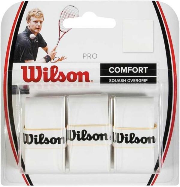 Wilson Pro Overgrip Squash White WRR937000 - Image 1