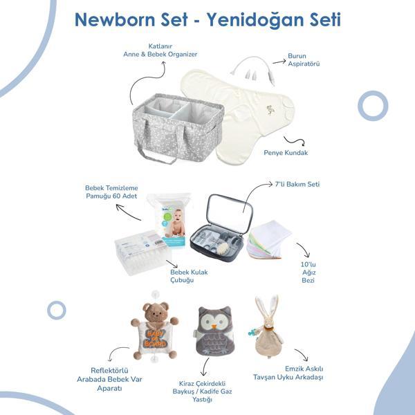 Babyjem Yenidoğan Bebek Hediye Seti 10 Parça - Image 1