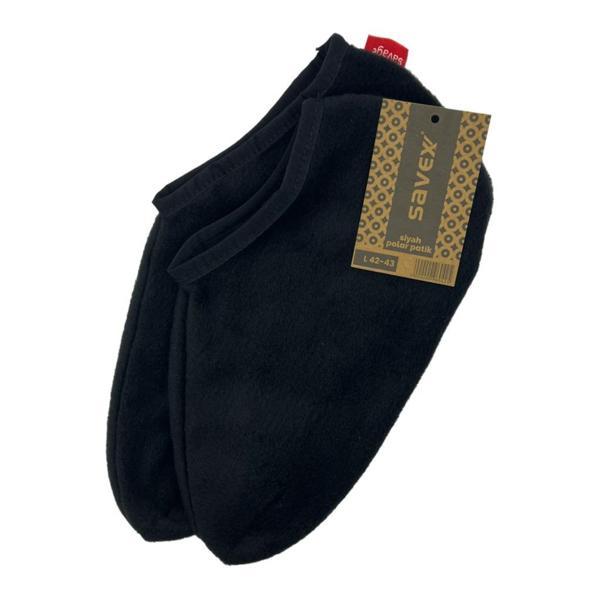 Savex Siyah Polar Patik 42/43 - Image 1
