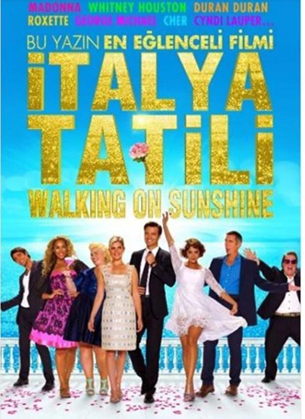 İtalya Tatili - Walking On Sunshine ( Türkçe Dublaj ) ( Ambalajında - Sıfır ) DVD - Image 1