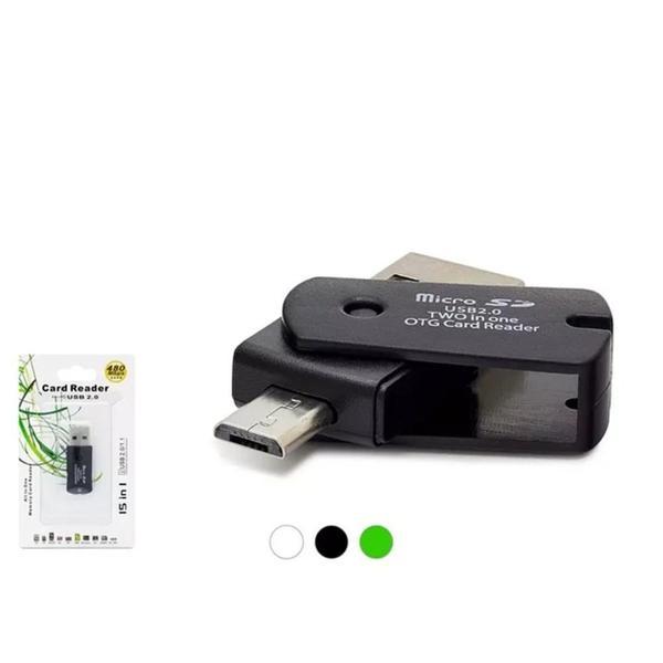 Hadron Hn121 Card Reader Usb Micro Micro Sd Çok Renkli - Image 1