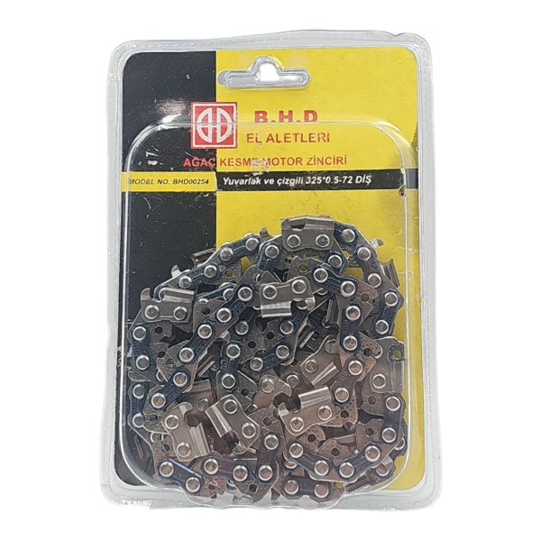 Fixonic B.H.D BHD00254 0.325'' 1.3mm 36 Diş Yuvarlak ve Çizgili Ağaç Kesme Motorlu Testere Zinciri  - Image 1