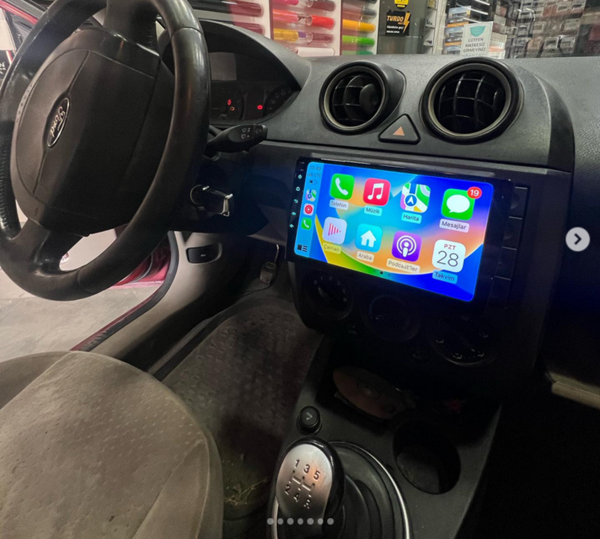 FOR-X FORD FİESTA-FUSİON(2002-2005)-9''ANDROİD GERÇEK 2+32 GB / 4 ÇEKİRDEK 1.6Ghz / WIFI 5.0Ghz / BT 5.4-KABLOSUZ CARPLAY-HD KAMERALI-TEKNİK DESTEKLİ - Image 1