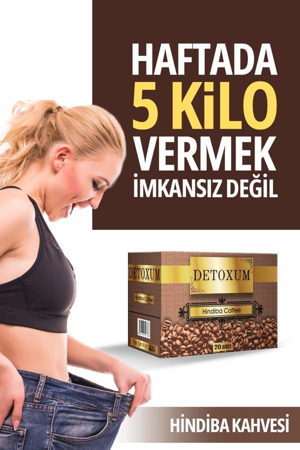 Detoxum hindiba kahvesi detox form kahve 20 şaşe - Image 1