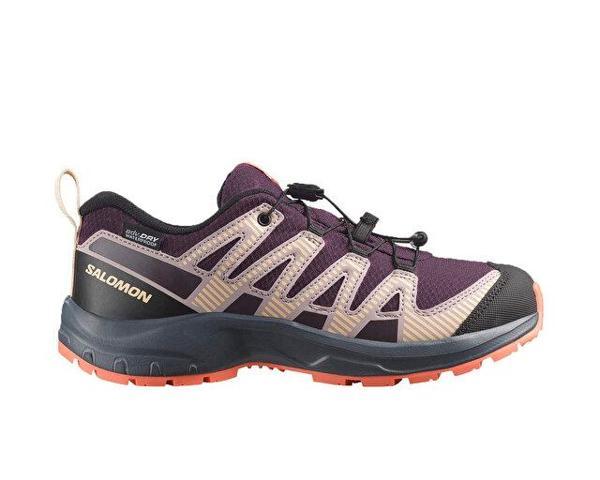 Salomon Xa Pro V8 Waterproof Genç Outdoor Ayakkabısı L47857100 Mor - Image 1