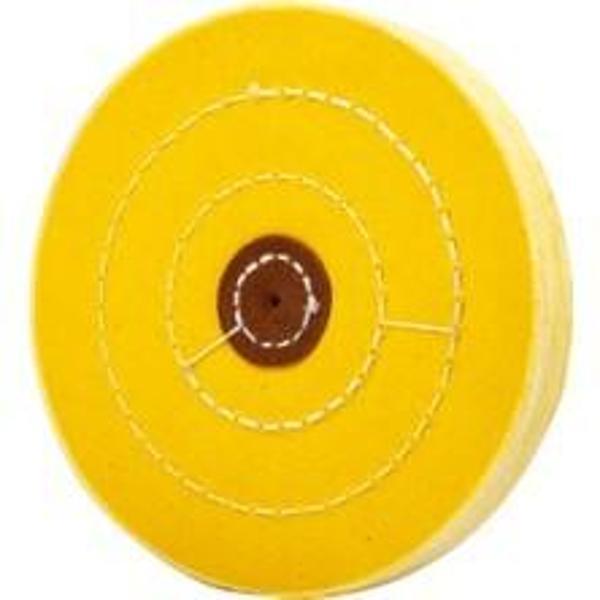 NİKELAJ PARLATMA KUYUMCU KEÇESİ SARI 150MM - Image 1