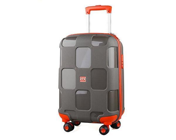 Ivs Gri Turuncu Büyük Boy Büyük Boy Seyahat Çantası PP4040-080-L Gri - Image 1