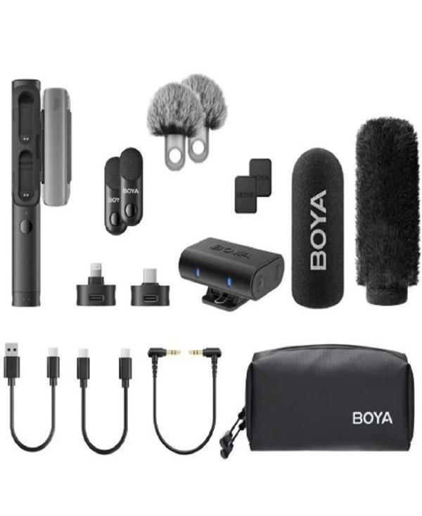 BOYA Magic Al-Powered Transformable Mini Wireless Mikrofon - Image 1