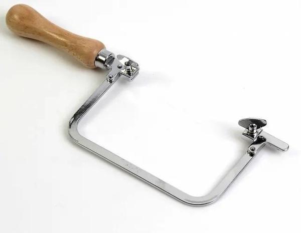 Sabit Kıl Testere Kolu - Ahşap Sap 13,5cm - Image 1