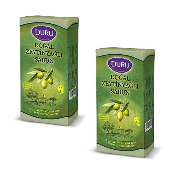 Duru Otantik Pirina Sabunu 800 gr Zeytinyağlı x 2 Adet - Image 1