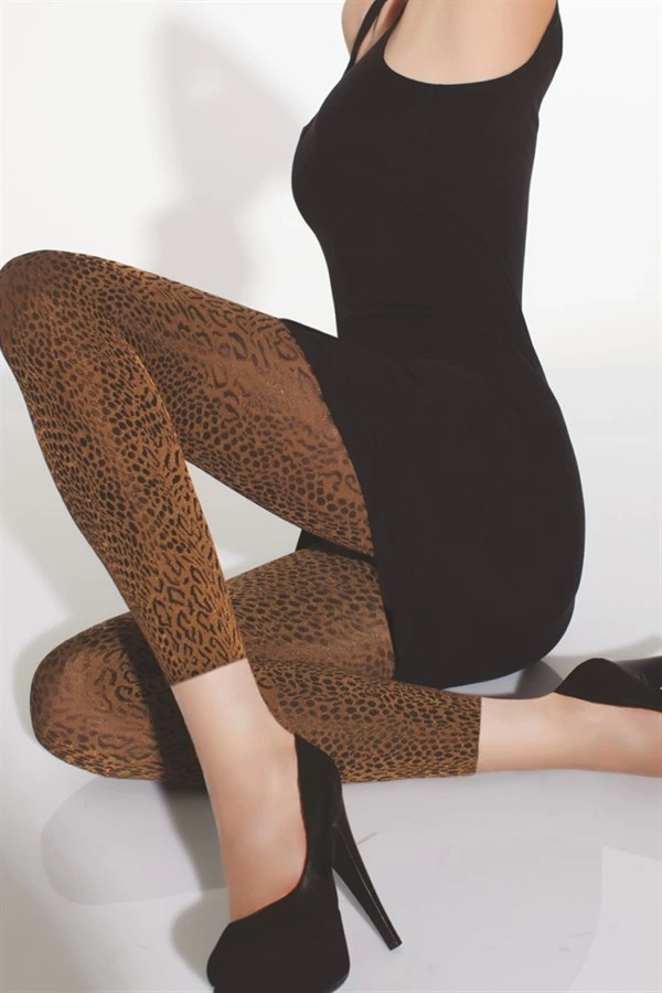 Leopar Kadın Tayt - Image 1