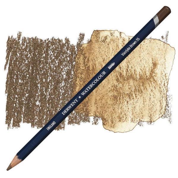 Supertrend Watercolour Pencil Suluboya Kalemi 55 Vandyke Brown - Image 1