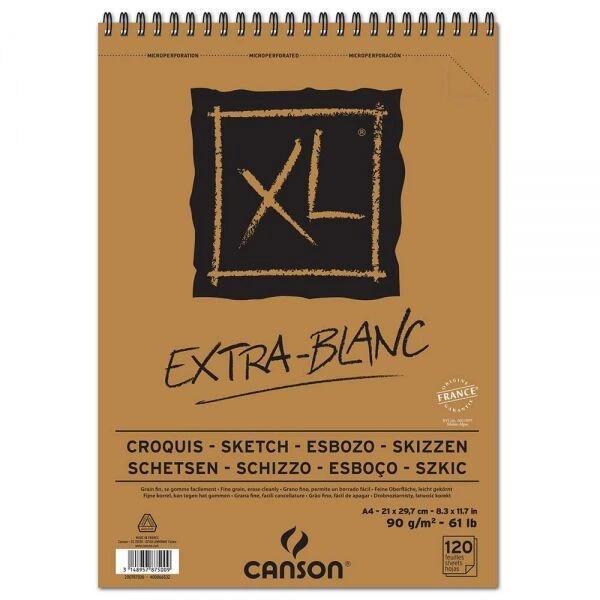 Supertrend XL Ekstra Beyaz Eskiz Çizim Defteri 90 gr. A4 120 Sayfa - Image 1