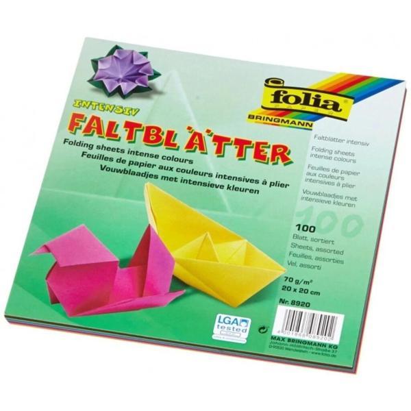 Supertrend Origami Kağıdı 20x20 cm. 10 Renk 100 Adet - Image 1