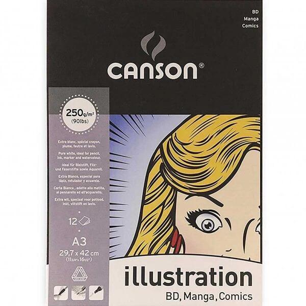 Supertrend Illustration Manga Marker Çizim Defteri A3 250 gr. 12 Sayfa - Image 1