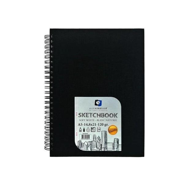 Supertrend Sketchbook Sert Kapak Spiralli Eskiz Çizim Defteri 120 gr. A5 70 yp. - Image 1