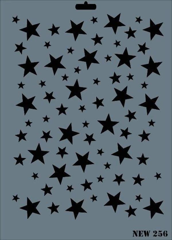 Supertrend Stencil Boyama Şablonu 25x35 cm. NEW-256 - Image 1