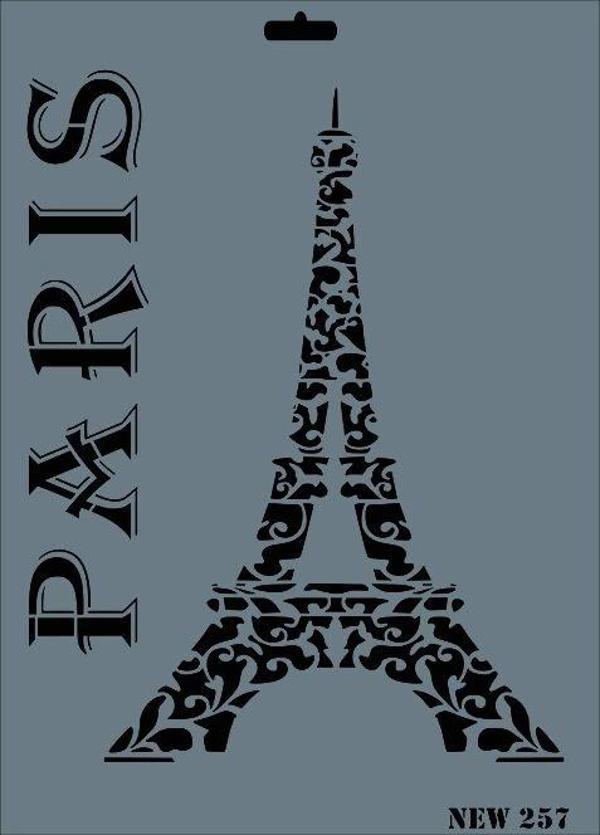 Supertrend Stencil Boyama Şablonu 25x35 cm. NEW-257 - Image 1