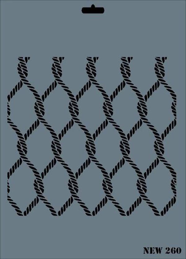 Supertrend Stencil Boyama Şablonu 25x35 cm. NEW-260 - Image 1